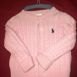 Ralph Lauren cardigan.  sz: 18M